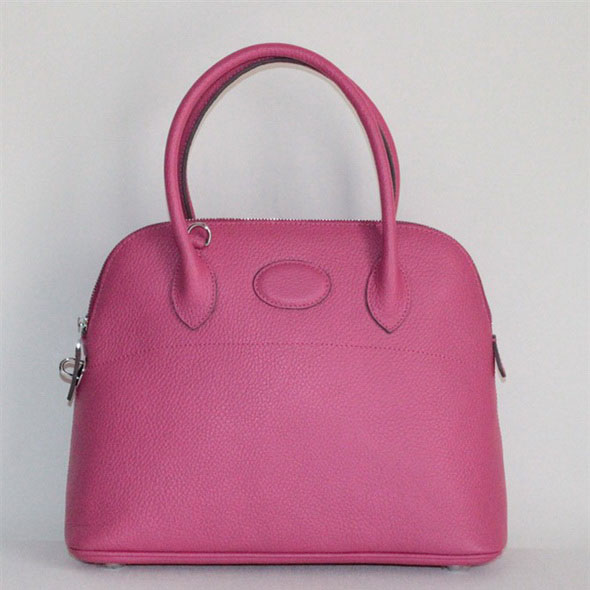 High Quality Replica Hermes Bolide Togo Leather Tote Bag Peach 509084 - Click Image to Close